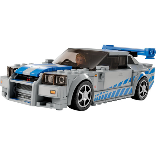 kit construcción Lego Speed Champions Nissan Skyline GT-R (R34) de 2 Fast 2 Furious 76917 3+