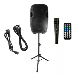 Caja Acústica Lexsen Sonic15a Bt/ Soporte/ Mic/ Ruedas/ 150w