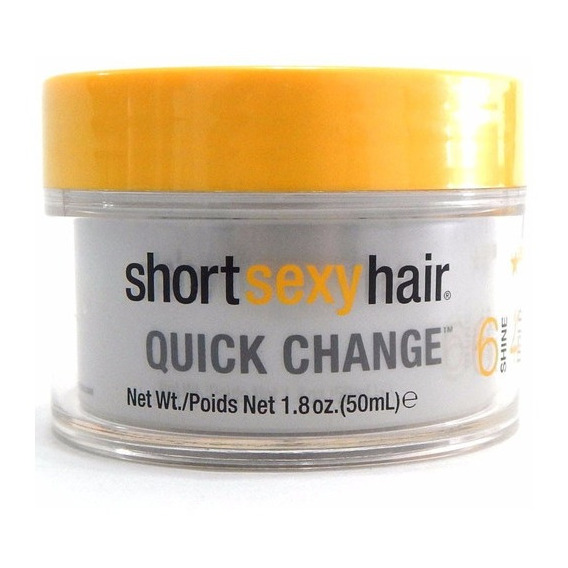 Tigi Short Sexy Hair Cera Quick Change X 50grs Brillo Alto 