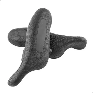 Manopla Bar End Ergonômico Anatômico Guidão Bike/bicicleta Cor Preto