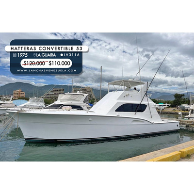 Yate Hatteras Convertible 53 Lv3116