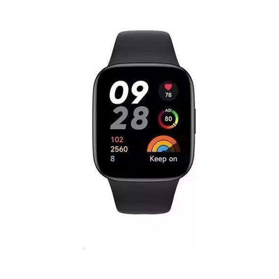 Funda Negra Abs Para Xiaomi Redmi Watch 3 Sport 1.75, Malla