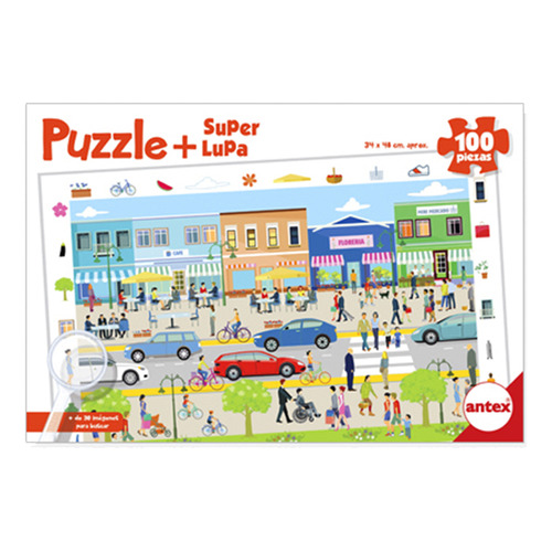 Antex Puzzle Super Lupa 100 Piezas 3043