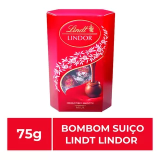 1 Caixa De 75g, Bombons De Chocolate Suiço, Lindt Lindor.
