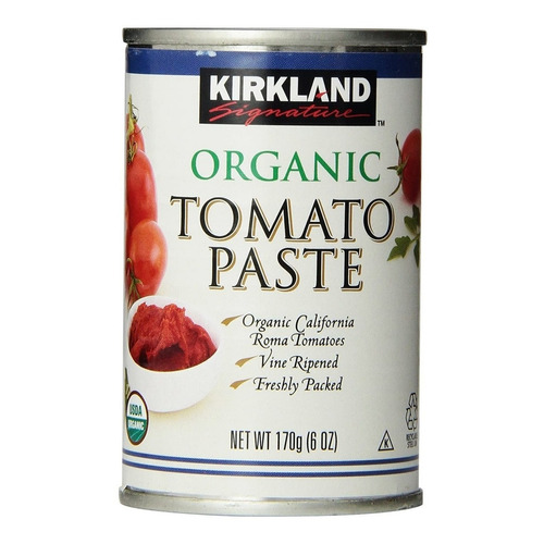 Pasta De Tomate Organico Kirkland 12 Latas De 6oz