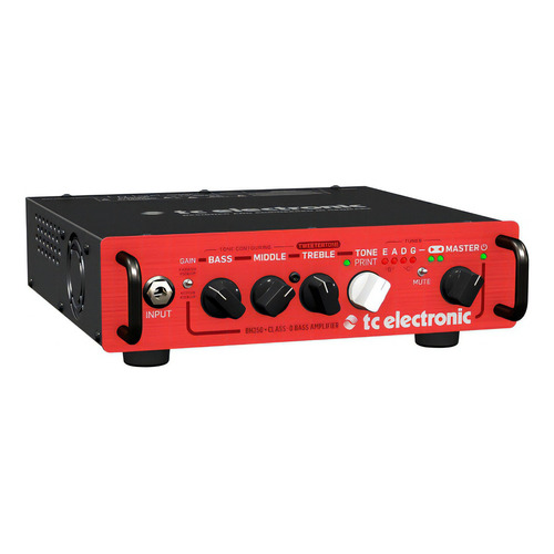Tc Electronic Bh250 Cabezal Amplificador Bajo Electrico 250w Color Rojo
