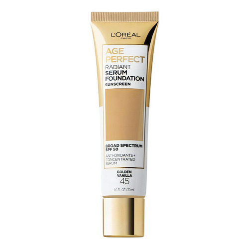Base de maquillaje L'Oréal Paris Age Perfect Base Loreal tono 45 - golden vanilla