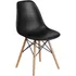 Silla De Comedor Eames Shopick, Color Negro, 1 Unidad