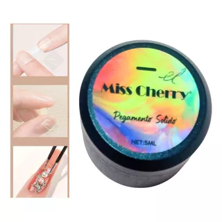 Gel Sólido Pegamento Para Uñas Soft Gel Tips Miss Cherry