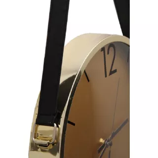 Reloj De Pared Vgo Dorado Analogico Decorativo