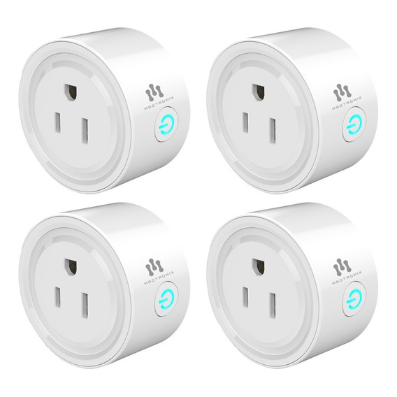 Pack De 4 Enchufes Inteligentes Compatibles Con Alexa/google