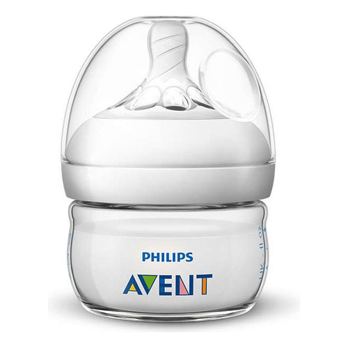 Biberon Avent Natural 60ml/2oz 0m Recien Nacido Scf039/17