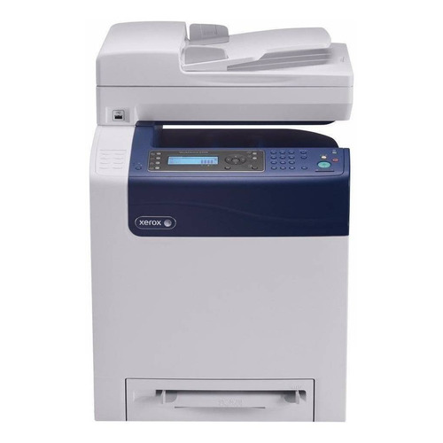 Impresora a color multifunción Xerox WorkCentre 6505/N blanca y azul 220V - 247V