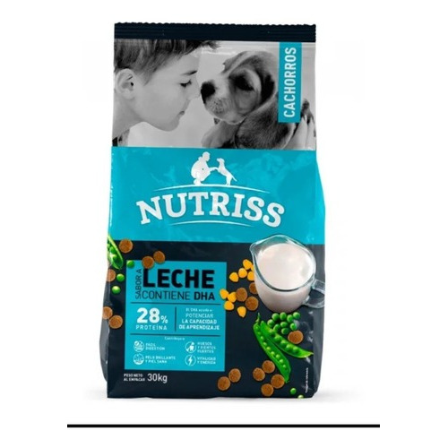 Nutriss Cachorro Leche 30 Kilos - Kg A $4200