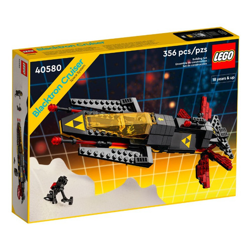 Set de construcción Lego Nave Espacial Blacktron 356 piezas  en  caja