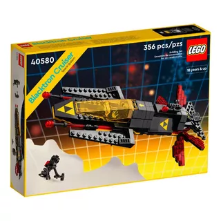 Blocos De Montar Lego Nave Espacial Blacktron 356 Peças Em Caixa