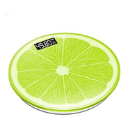 Balanza Personal De Baño Digital Vidrio 180 Kg Forma Limon