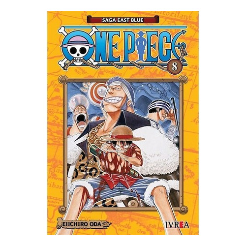 One Piece Manga Ivrea Eiichiro Oda tomo 8