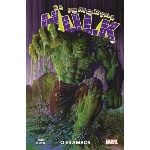 Mp02 El Inmortal Hulk 1 O, De Al Ewing. Editorial Panini Comics En Español