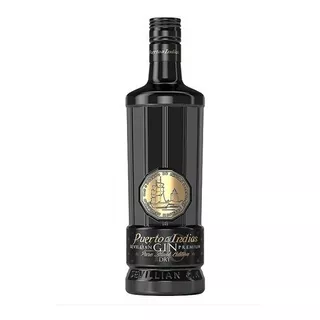 Gin Puerto De Indias Pure Black Dry X 0,70 L Origen España