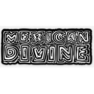Sticker Mexican Divine Importado En Vinilo Alta Resistencia