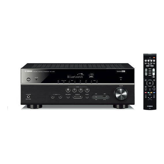 Receiver Av Bluetooth Yamaha 5.1 Canales Modelo Rx-v385 Color Negro