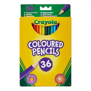 Lápices De Colores Crayola Premium Caja Con 36 Colores