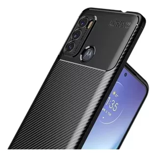 Capa Fibra Armor Anti Impacto Motorola Moto G60+pelicula 3d