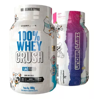 Whey Protein 100% Crush Zero Lactose Coenzima Q10 Under Labz