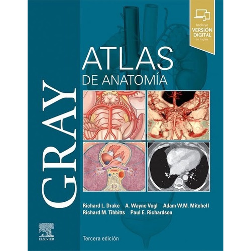 Libro Gray. Atlas De Anatomia 3ed.