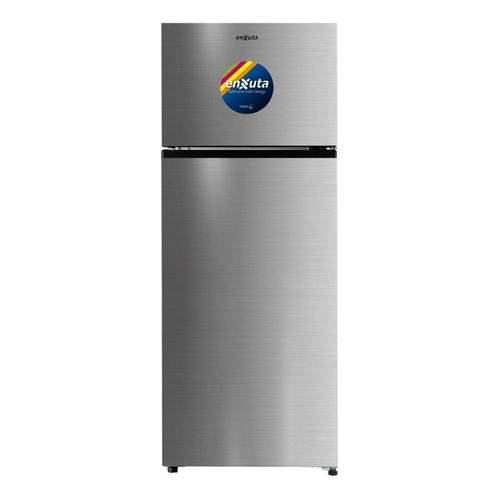 Heladera Enxuta RENX16200FH silver con freezer 205L 220V - 240V