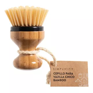 Cepillo Para Vajilla Bamboo Chico