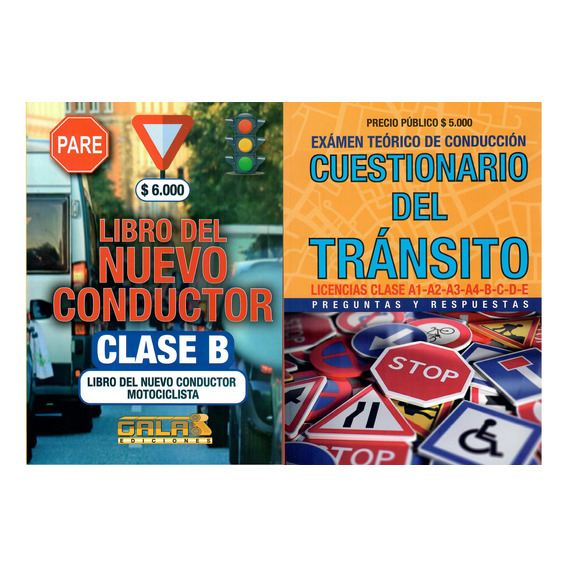 Libro Nuevo Conductor Clase B 2024 + Cuestionario Tránsito