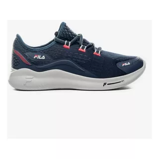 Tênis Para Homem Fila Intruder Cor Navy/silver/flame Scarlet - Adulto 40 Br