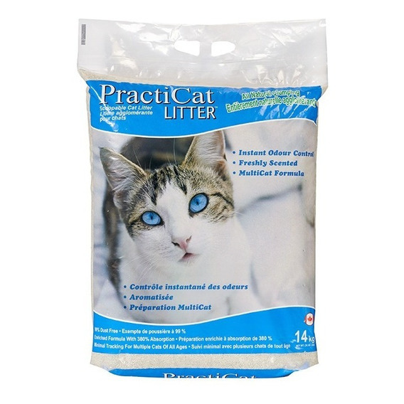 Arena Aglomerante Gato Practicat Litter 28k 