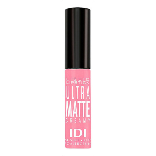 Labial Líquido Ultra Matte Creamy Hipoalergénico Idi Make Up Color 13 - Pure Pink