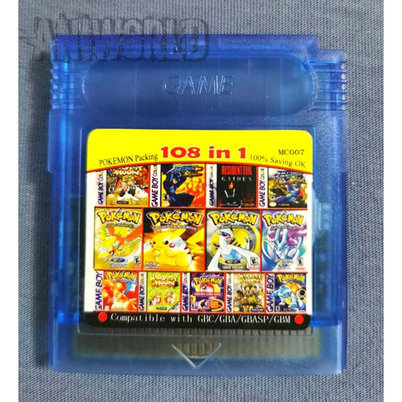 Cartucho Multijuegos Para Game Boy Color - Advance