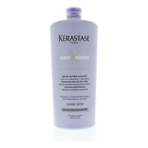 Shampoo Kérastase Blond Absolu Shampoo Kérastase Blond Absolu Bain Ultra-Violet de 250mL en botella de 1L por 1 unidad