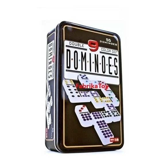 Domino Doble 9 De 55 Piezas Fichas Estandar Domino Cubano