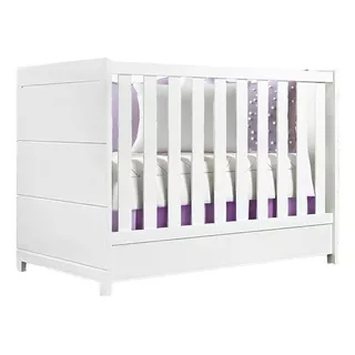 3 Em 1 Berço Americano Mini Cama S/colchão Branco