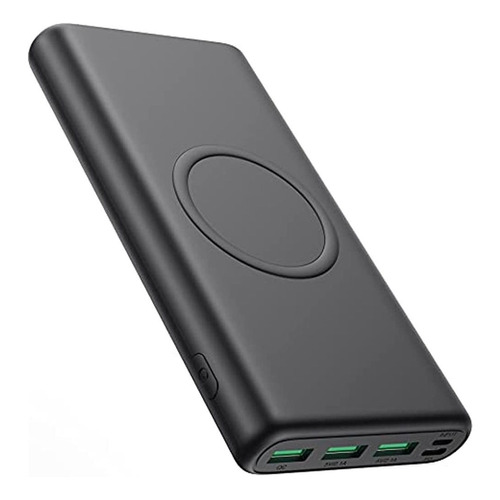 Cargador Portátil Inalámbrico Power Bank, 33800mah 15w Carga