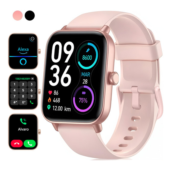 Smartwatch Mujer Reloj Inteligente Llamadas Bluetooth Alexa