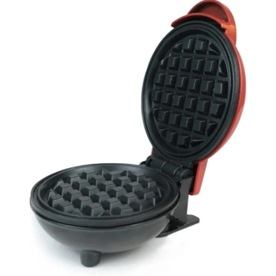 Mini Wafflera Wafles Máquina Hot Cake Eléctrica Maker Waffle