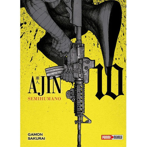 Ajin N.10: Ajin N.10, De Gamon, Sakurai. Serie Ajin, Vol. 10.0. Editorial Panini, Tapa Blanda, Edición 0.0 En Español, 2021