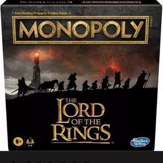 Juego Mesa Monopoly Señor De Los Anillos Lord Rings Ingles