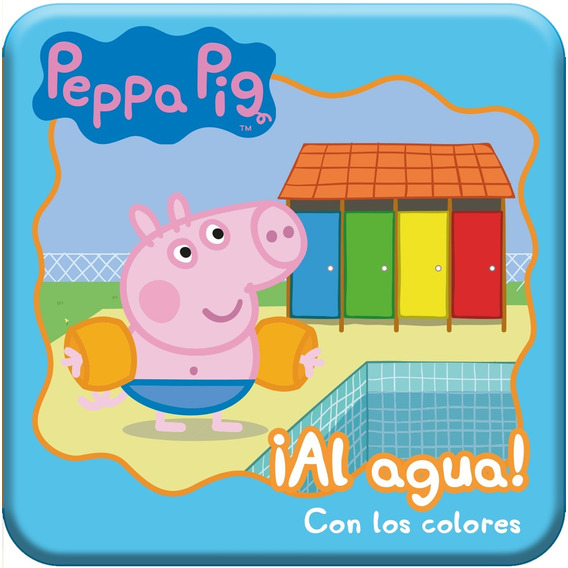 Libros De Baño Peppa Pig - Colores - Varios Autores
