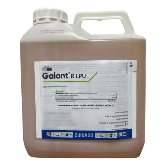 Galant Lpu 5lt Haloxifop 3,11% Malezas