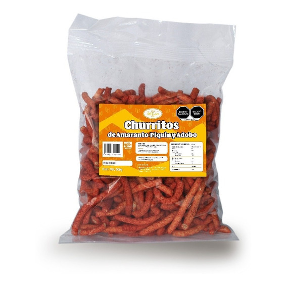 Churritos De Amaranto Fuego 500g Saludable Churro