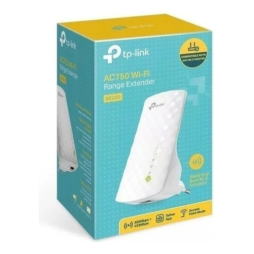 Extensor Wifi Doble Banda Tp-link Re200 Color Blanco