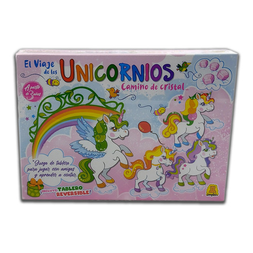 Juego De Tablero Unicornios Camino De Cristal - Implas 217